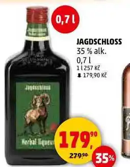Penny Market JAGDSCHLOSS 35% alk., 0,7 l nabídka