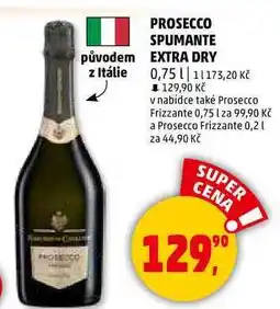 Penny Market PROSECCO SPUMANTE EXTRA DRY, 0,75 l nabídka