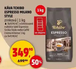 Penny Market KÁVA TCHIBO ESPRESSO MILANO STYLE zrnková, 1 kg nabídka