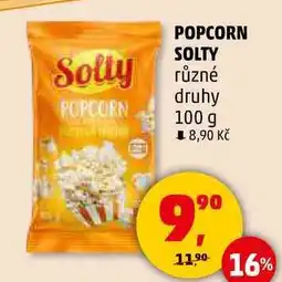 Penny Market POPCORN SOLTY různé druhy, 100 g nabídka