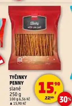Penny Market TYČINKY PENNY slané, 250 g nabídka