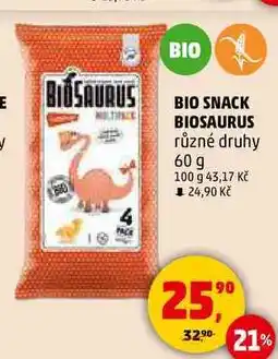 Penny Market BIOSAURUS různé druhy, 60 g nabídka