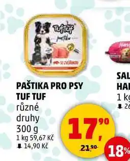 Penny Market PAŠTIKA PRO PSY TUF TUF různé druhy, 300 g nabídka