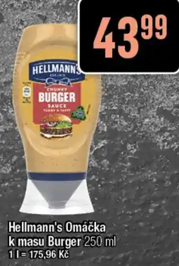 TEMPO Hellmann's Omáčka k masu Burger nabídka