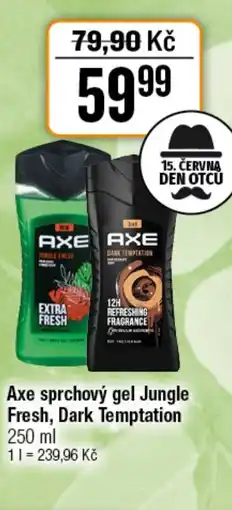 TEMPO Axe sprchový gel Jungle Fresh, Dark Temptation nabídka