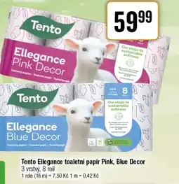 TEMPO Tento Ellegance toaletní papír Pink, Blue Decor nabídka