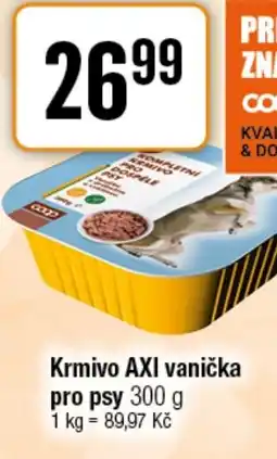 TEMPO Krmivo AXI vanička pro psy nabídka