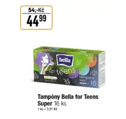 TEMPO Tampóny Bella for Teens Super nabídka