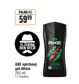 TEMPO AXE sprchový gel Africa nabídka