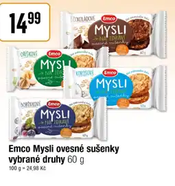 TEMPO Emco Mysli ovesné sušenky nabídka