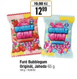 TEMPO Furé Bubblegum Originál, Jahoda nabídka