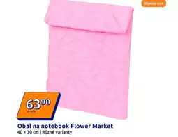 Obal na notebook flower market