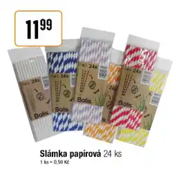 TEMPO Slámka papírová nabídka