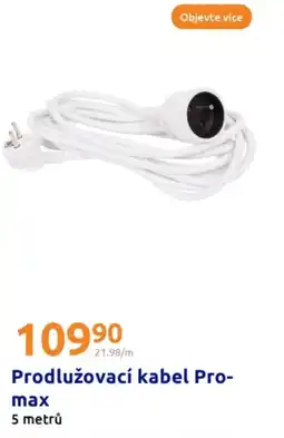 Prodlužovací kabel pro- max