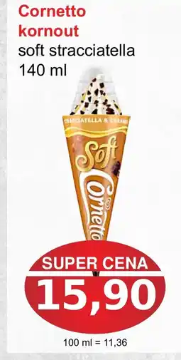 PLUS JIP Cornetto kornout soft stracciatella nabídka