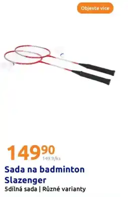 Action Sada na badminton slazenger nabídka