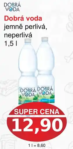 PLUS JIP Dobrá voda jemně perlivá, neperlivá nabídka