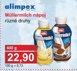 PLUS JIP Müllermilch nápoj nabídka