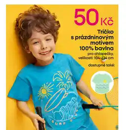 Pepco Tričko s prázdninovým motivem 100% bavlna nabídka