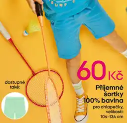 Pepco Příjemné šortky 100% bavlna nabídka