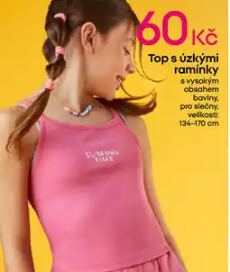 Pepco Top s úzkými ramínky nabídka