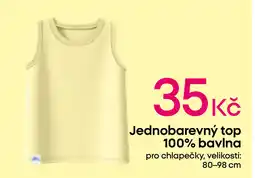 Pepco Jednobarevný top 100% bavlna nabídka
