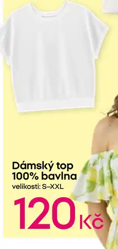 Pepco Dámský top 100% bavlna nabídka
