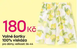 Pepco Volné šortky 100% viskóza nabídka