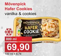 PLUS JIP Mövenpick Hafer Cookies vanilka & cookies nabídka