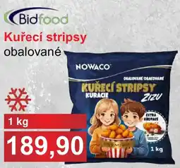 PLUS JIP NOWACO Kuřecí stripsy obalované nabídka