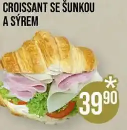 Jip Croissant se šunkou a sýrem nabídka