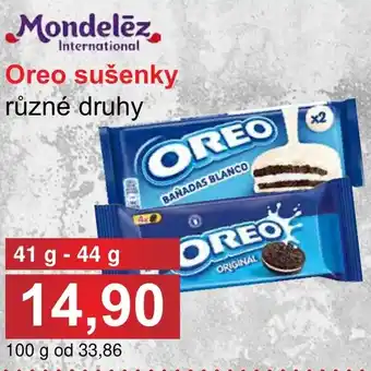 PLUS JIP Oreo sušenky nabídka