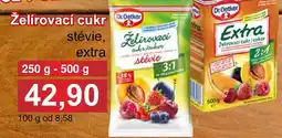 PLUS JIP Želírovací cukr Dr.Oetker stévie, želirovaci nabídka