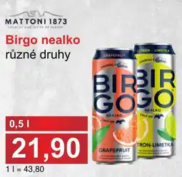 PLUS JIP Birgo nealko nabídka