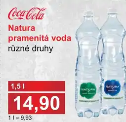 PLUS JIP Natura pramenitá voda nabídka