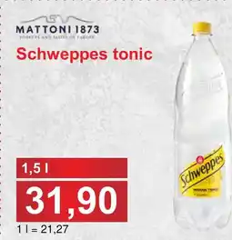 PLUS JIP Schweppes tonic nabídka