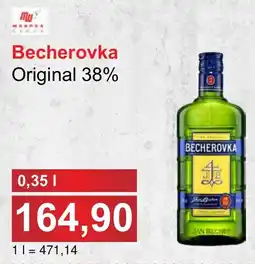 PLUS JIP Becherovka Original 38% nabídka