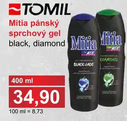 PLUS JIP Mitia pánský sprchový gel black, diamond nabídka
