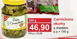 PLUS JIP Cornichons okurky s medem nabídka