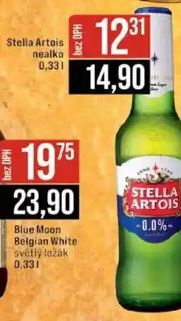 Jip Stella artois nealko nabídka