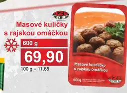 PLUS JIP Masové kuličky s rajskou omáčkou nabídka