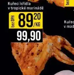 Jip Kuřecí křídla v tropické marinádě nabídka