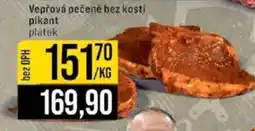 Jip Vepřová pečeně bez kosti pikant nabídka