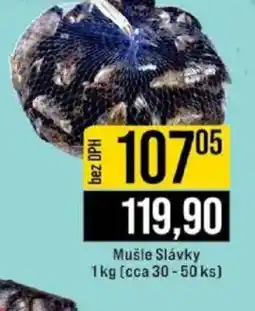 Jip Mušle slávky nabídka