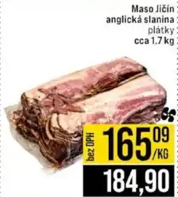 Jip Maso jičín anglická slanina nabídka
