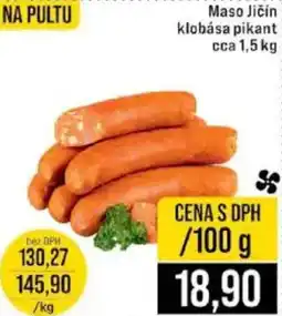 Jip Maso jičín klobása pikant nabídka