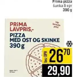 Jip Prima pizza nabídka