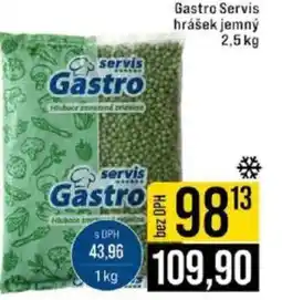 Jip Gastro servis hrášek jemný nabídka