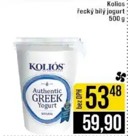 Jip Kolios řecký bilý jogurt nabídka