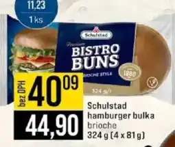 Jip Schulstad hamburger bulka nabídka
